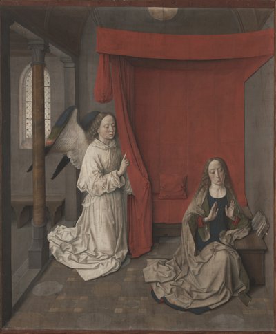 Die Verkündigung, ca. 1450-55 von Dirck Bouts